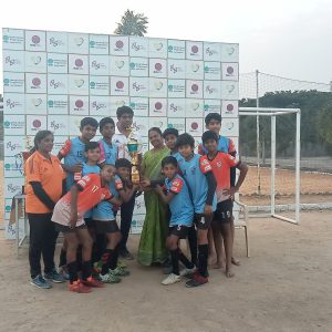 Galaxy Veterans champions of the tournament at Green Nest Sports Academy